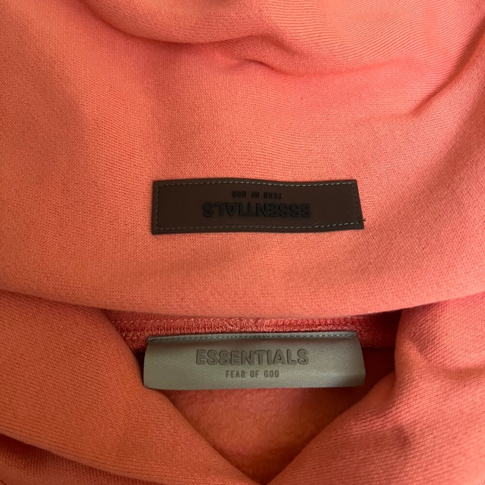 Essentials Fear of God Coral hoodie  NOT FOR SALE - Picture 3 of 5